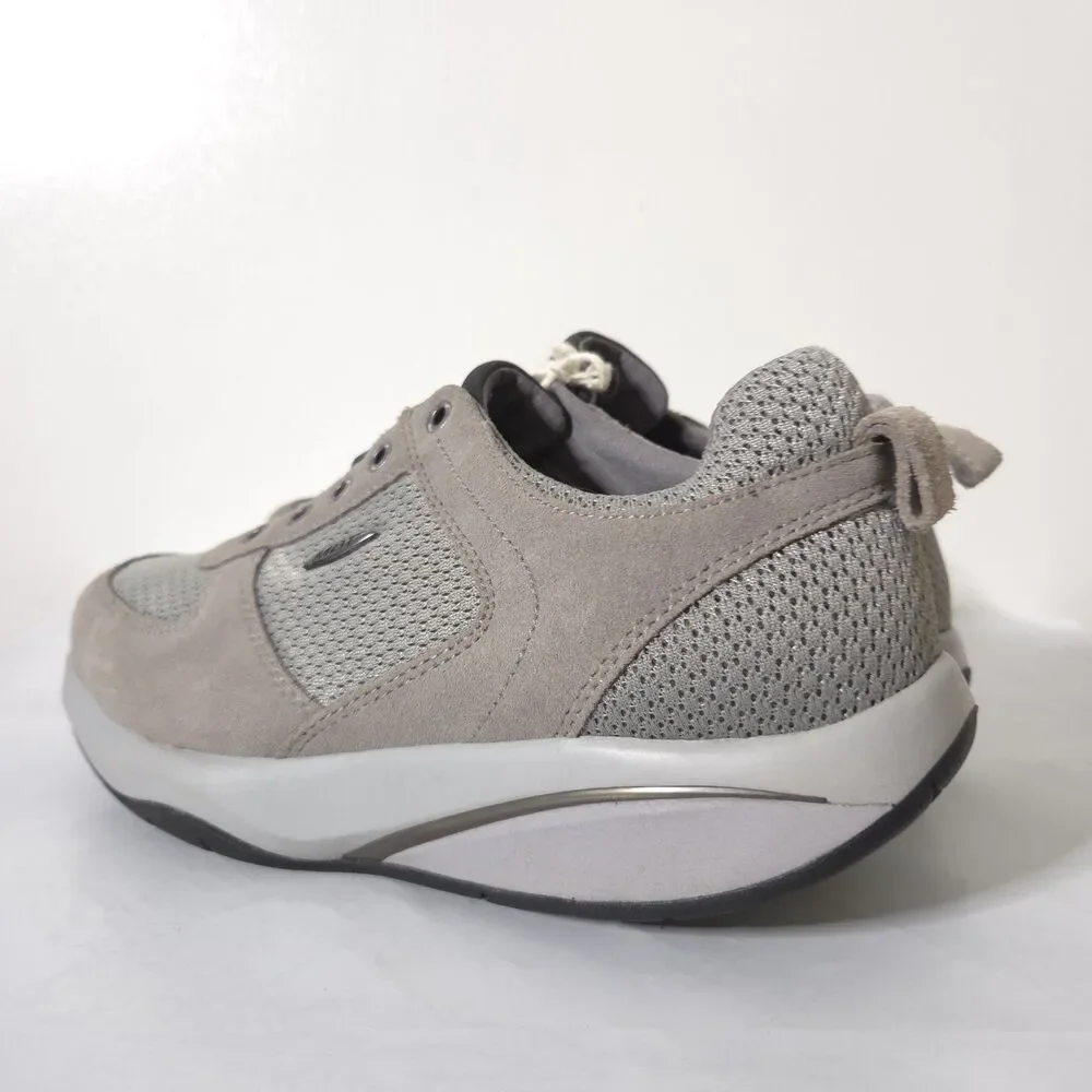 MBT Women's Gray Anataka Rocker Bottom Walking Shoes US 9-9.5